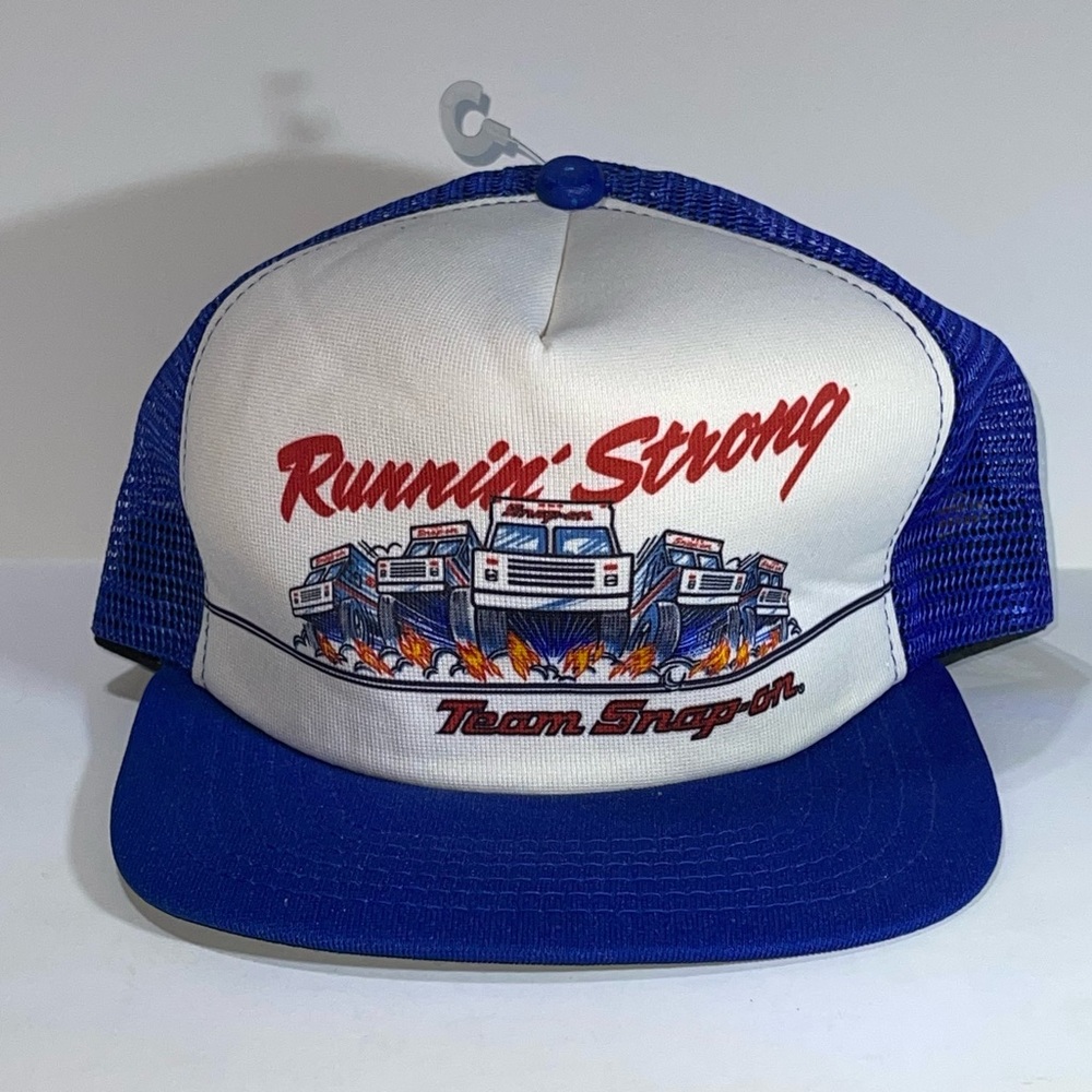 Vintage NEW ERA Team Snap-On Tools 1990's TOOL TRUCK  ADJUSTABLE SnapBack MINT